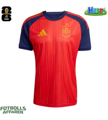 Spanien Hemmatröja VM 2026 Kortärmad